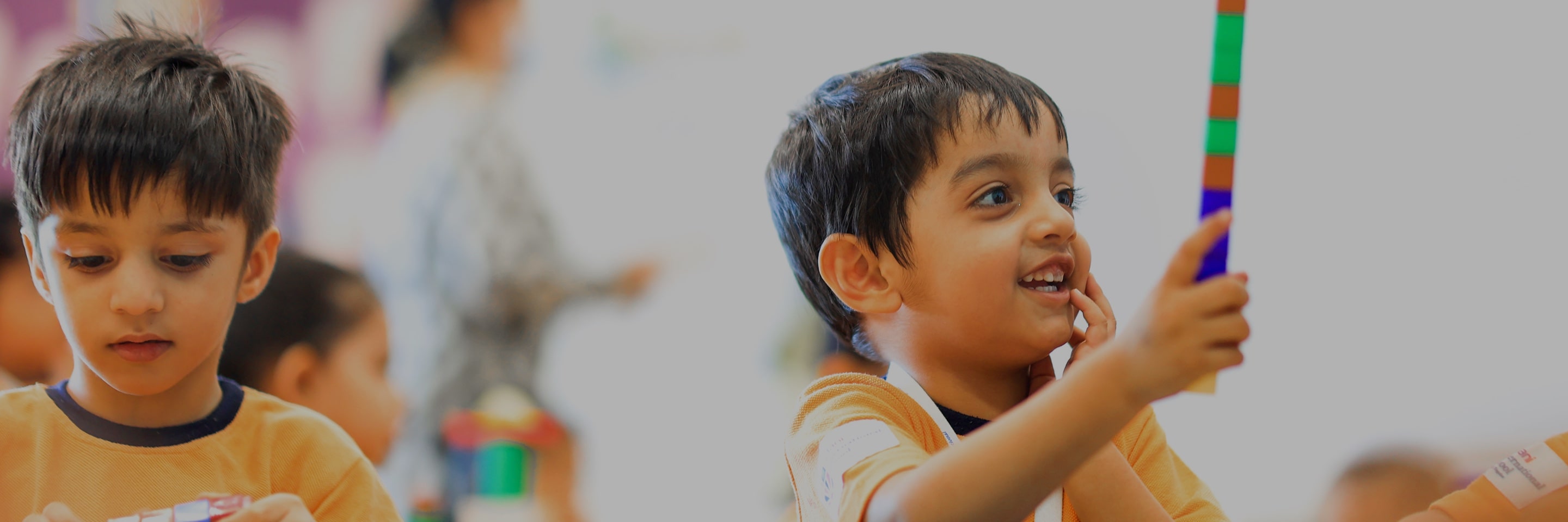 Students in Art room at Adani International School